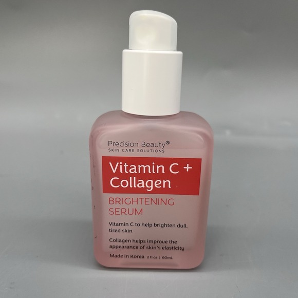 Precision Beauty Vitamin C + Collagen Brightening Serum Dull Tired Skin 2 fl oz - Picture 1 of 2
